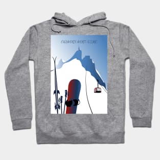 Chamonix Aiguille du midi Hoodie